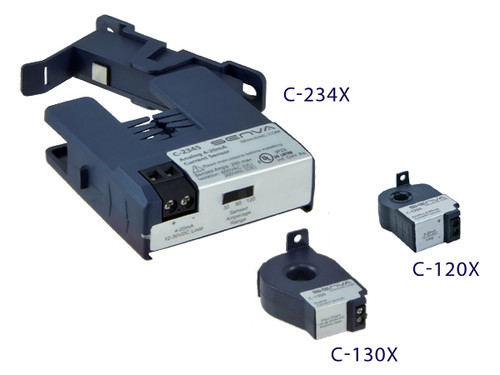 Senva C-2345-L : Split-Core 4-20 mA Output Analog Current Sensor, Selectable Ranges: 0-5/10/20A, Output Signal: 4 to 20 mA, 7-Year Warranty