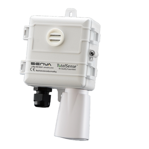 OLED Display Image for Senva AQ2O-AA2VAKD : Outdoor Mount TotalSense Sensor, Selectable Outputs: 4-20 mA, 0-5 VDC, or 0-10 VDC, 2% RH Accurracy, Volatile Organic Compounds (VOC), 20K Thermistor, OLED Display, Buy American Act Compliant, 7-Year Limited Warranty