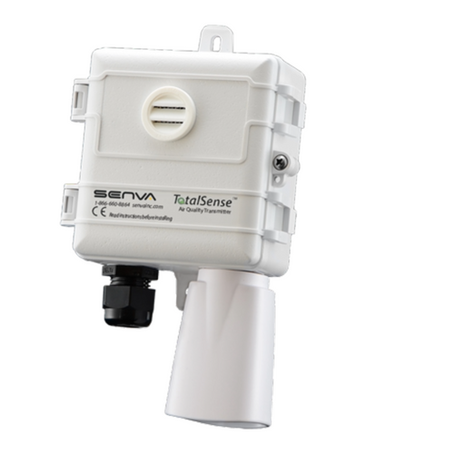 OLED Display Image for Senva AQ2O-AD2AABD : Outdoor Mount TotalSense Sensor, Selectable Outputs: 4-20 mA, 0-5 VDC, or 0-10 VDC, Dual Channel CO2, 2% RH Accurracy, Temperature Transmitter, OLED Display, Buy American Act Compliant, 7-Year Limited Warranty