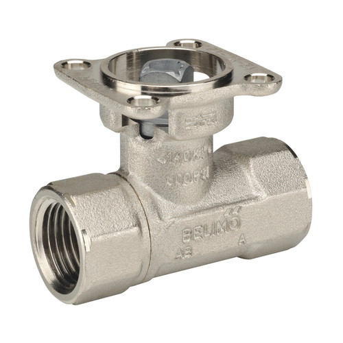 Belimo B208B : 2-Way 1/2" Characterized Control Valve (CCV), Cv Rating 0.46, (0.92 GPM @ Δ 4 psi), Chrome Plated Brass Trim, Actuator Sold Separately, 5 Year Warranty