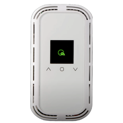 OLED Display Image for Senva AQ2W-AA2VABD : Wall Mount TotalSense Sensor, Selectable Outputs: 4-20 mA, 0-5 VDC, or 0-10 VDC, 2% RH Accurracy, Volatile Organic Compounds (VOC), Temperature Transmitter, OLED Display, Buy American Act Compliant, 7-Year Limited Warranty