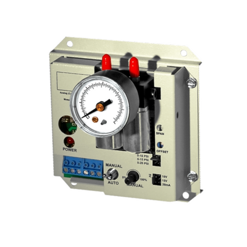 ACI EPC2GFSB : Analog Input (0-5VDC), Pressure Output (0-10PSI), Dual Valve, Exhausts on Power Failure , Gauge, Steel Enclosure, (0-10V, 0-15V 0-20mA), (0-15PSI, 0-20PSI)