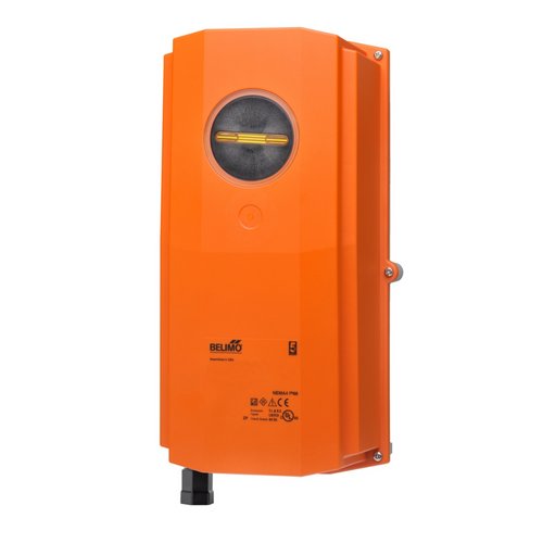 Belimo NFX24-S N4 : Fail-Safe Damper Actuator, 90 in-lb Torque, 24VAC/DC, On/Off Control Signal, (1) SPDT 3A @250V Aux Switch, NEMA 4X Enclosure, 5-Year Warranty (Configurable)