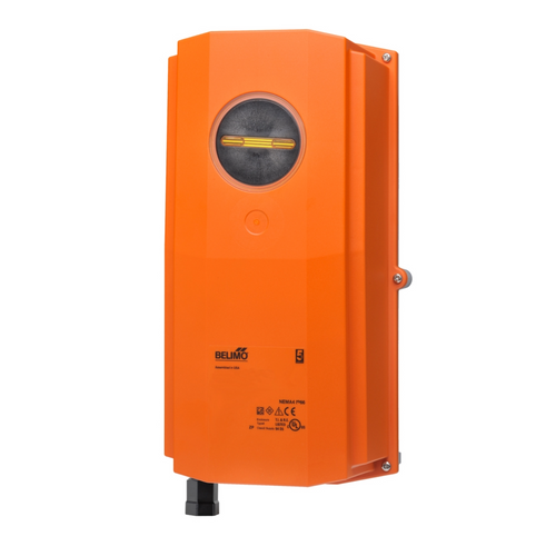 Belimo AFX24-MFT-S N4 spring-return fail-safe damper actuator, 180 in-lb, programmable MFT, 2x aux switch, NEMA 4X