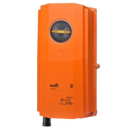 Belimo AFXUP-S N4 spring-return fail-safe damper actuator, 180 in-lb, On/Off, multi-voltage, 2x aux switch, NEMA 4X