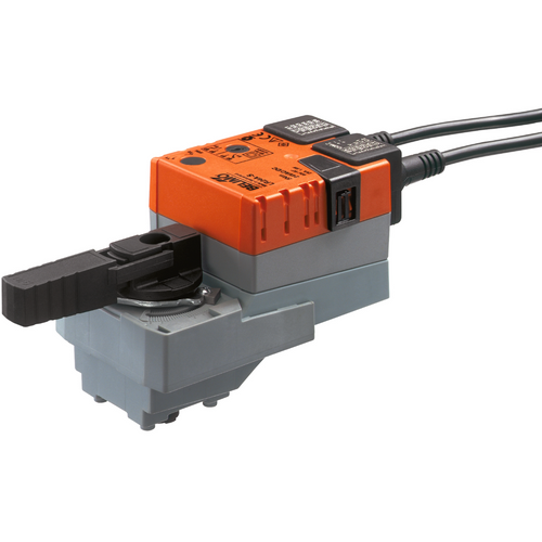 Belimo LRX24-3-S : Non Fail-Safe Valve Actuator, 24VAC/DC, On/Off, Floating Point Control Signal, (1) SPDT 3A @250V Aux Switch, 5-Year Warranty (Configurable)