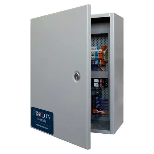 Prolon PL-PANEL-M2000-FLX : Pre-Wired Prolon M2000 Flex I/O Control Panel, Isolation Relays, NEMA 1 Enclosure, UL508 Certified