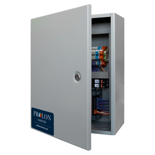 Prolon PL-PANEL-M2000-HP : Pre-Wired Prolon M2000 Zoning System Heatpump Control Panel, Isolation Relays, NEMA 1 Enclosure, UL508 Certified