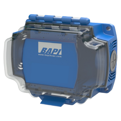BAPI BA/DCD05-5K-V-BB : Dual Channel "24/7" CO2 Rough Service Sensor, Field Selectable Voltage Output - 0 to 5V Default, 0 to 5,000 ppm Range, 5-Year Warranty