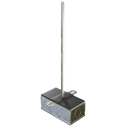 ACI A/100-2W-D-12"-GD : Duct Temperature Sensor, 100 Ohm Platinum RTD (Two Wires), 12" Duct Probe, Galvanized Steel Enclosure, Made in USA