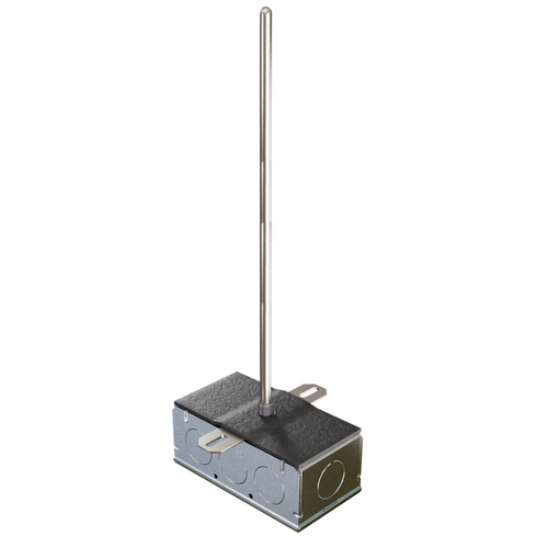 ACI A/1K-2W-D-18"-GD : Duct Temperature Sensor, 1K Ohm Platinum RTD (Two Wires), 18" Duct Probe, Galvanized Steel Enclosure, Made in USA