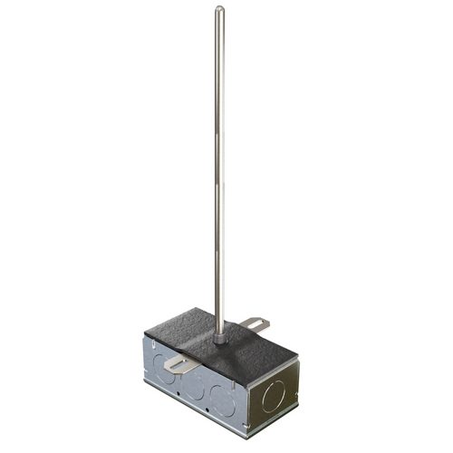 ACI A/TT1K-D-12"-4-GD : Duct Temperature Sensor, 1K Ohms Temperature Transmitter, 4 to 20 mA Output, 12" Duct Probe, Galvanized Steel Enclosure, Made in USA