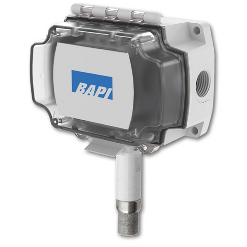 BAPI BA/TXS10[32 TO 212F]-H210-O-BB : Outside Air Humidity Sensor with Temperature Transmitter, 0 to 10V Humidity Output, 2% RH Accuracy, 0 to 10V Temperature Transmitter Output, 32 to 212F Temperature Transmitter Range, BAPI-Box Enclosure