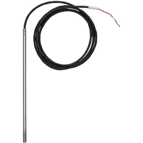 Belimo 01CT-5LP01 : Cable Temperature Sensor, 10K Type II Thermistor, 8" Probe Length, Probe Diameter 0.24", 1 Pair 22AWG Bare Copper Shielded Plenum (Black) Cable, 6.5 ft Length, 5-Year Warranty