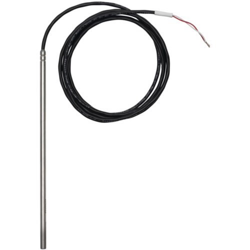 Belimo 01CT-5QP01 : Cable Temperature Sensor, 20K Thermistor, 8" Probe Length, Probe Diameter 0.24", 1 Pair 22AWG Bare Copper Shielded Plenum (Black) Cable, 6.5 ft Length, 5-Year Warranty