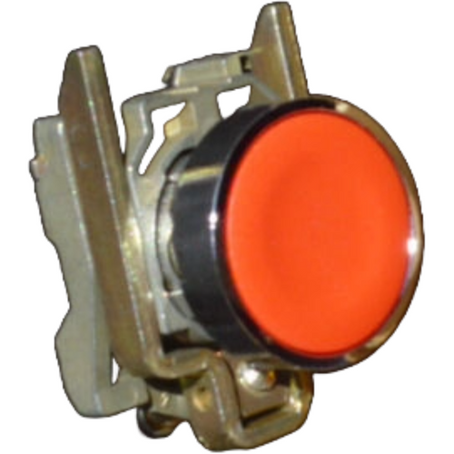 Pilla PILYF : Momentary Round Push button, Red (Standard), Flush Head. Fits ST120 Break Glass Stations.