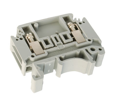 Omega XBTKJ25 : Thermocouple Terminal Block, Type J, 10 A, 300 Vac, 28 AWG to 12 AWG, 10.4 mm (0.41 "), Grey, 7 mm (0.28 "), XBTK Series, Each