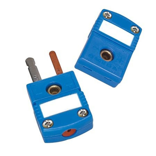 Omega SMP-U-F : Miniature Thermocouple Connector, Flat Pin, 2 Pins, Female, U Type, -29 ¡C to 180 ¡C (-20 ¡F to 356 ¡F), ANSI, IEC, SMP Series, Each
