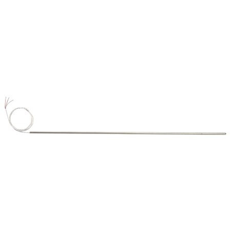 Omega PRCTL-2-100-A-1/4-24-40 : Cut-to-Length RTD Probe, Stripped Leads, -50 ¬°C to 260 ¬°C (-58 ¬°F to 500 ¬°F), Class A, 0.25 " x 24 " Probe, 40 " Cable, 3 Wires, 26 AWG, 316 SS, PFA, Immersion, 100 ¬Ω, PRCTL, Each