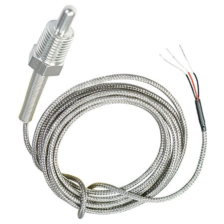 Omega TH-44006-1/8NPT-80 : Pipe Plug Thermistor Probe, Stripped Leads, -80 ¬°C to 100 ¬°C, ¬± 0.2 ¬°C, 0.25 " x 0.5 " Probe, 80 " Cable, 2 Wires, 304 SS, Immersion, 1/8 " NPT, 10000 ¬Ω @ 25 ¬°C, TH-44004, Each