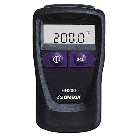 Omega HH200A : Thermometers: Handheld Temp Meters, HH THERMOMETER CE