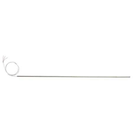 Omega PRCTL-2-100-B-1/4-24-40 : Cut-to-Length RTD Probe, Stripped Leads, -50 ¬°C to 260 ¬°C (-58 ¬°F to 500 ¬°F), Class B, 0.25 " x 24 " Probe, 40 " Cable, 3 Wires, 26 AWG, 316 SS, PFA, Immersion, 100 ¬Ω, PRCTL, Each