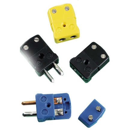 Omega OST-R/SI-F : Standard Thermocouple Connector, Round Pin, 2 Pins, Female, R/S Type, -29 ¬°C to 180 ¬°C (-20 ¬°F to 356 ¬°F), IEC, OST Series, Each