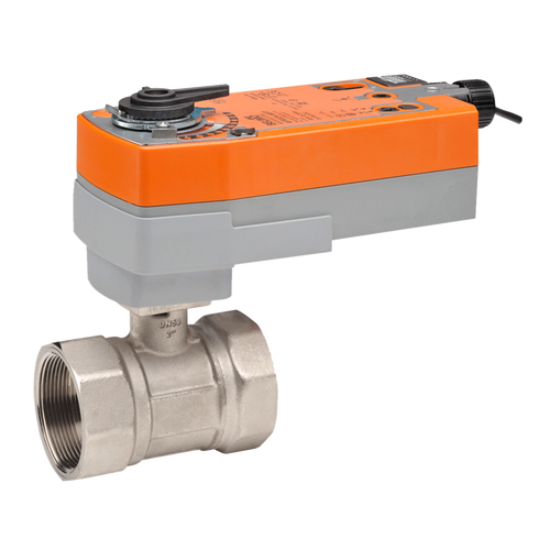 Belimo B248+AFRB24-SR : 2-Way 2" Characterized Control Valve (CCV), Cv Rating 29, (58 GPM @ Δ 4 psi), Stainless Steel Trim + Fail-Safe Valve Actuator, 24VAC/DC, Modulating 2-10VDC Control Signal, 5-Year Warranty