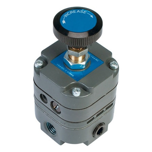 Omega PRG200-60 : Precision Air Pressure Regulator, 1/4 " NPT Female, 2 psig to 60 psig, 150 psig, Stainless Steel Body Material, PRG200 Series, Each