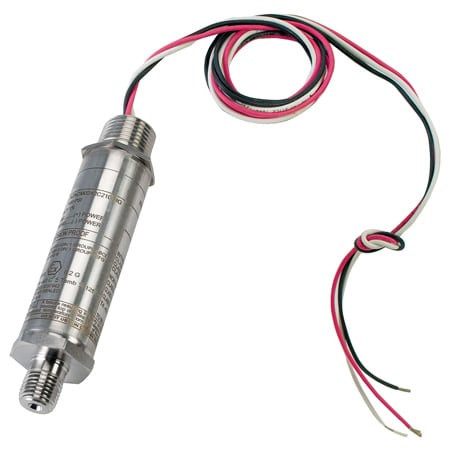 Omega PX835-030CGI : Intrinsically Safe Pressure Transmitter, Compound Gauge, -15 psi to 30 psi, ± 0.4 %, 1/4 " NPT Male, Current, 4 mA to 20 mA, Cable with Conduit, PX835 Series, Each