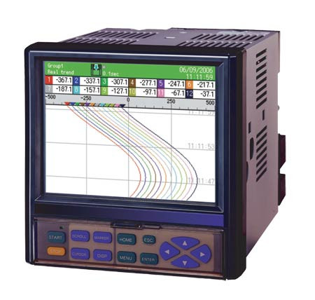 Omega RD9906 : Paperless Recorder, 6-Inputs, Universal Measurement, AC, Battery Back-Up, 10 Hz, Ethernet, USB, 142 mm Display, RD9900 Series, Each