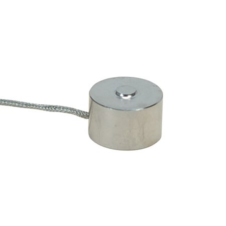 Omega LCM302-500N : High Quality Load Cell, Compression, ± 0.5 %, 500 N, 1 mV/V, 5 ' Cable, 0.75 " (OD), 0.5 " (H), Miniature Button, LCM302 Series, Each