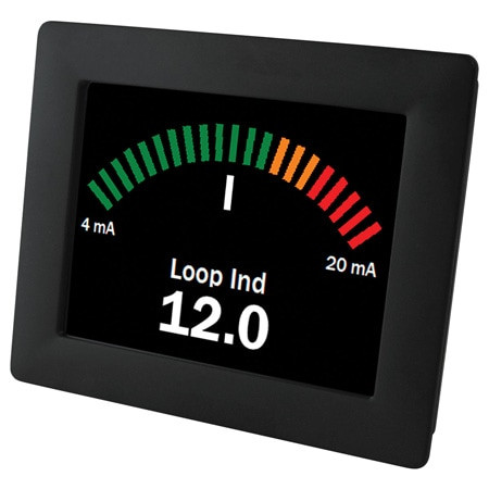 Omega OM-SGD-28-M : Process Digital Panel Meter, Color TFT 2.8 " Smart Graphics Display, 3.43 " x 2.15 " Size, DC Supply, 2 Analog Voltage I/P, 2 Open-Collector O/P, OM-SGD Series, Each