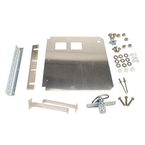 Omega OM-AMU1648CCHF : Non-Metallic Electrical Enclosure with Hinges, Fiberglass, 16 " (H) x 14 " (W) x 8 " (D), Hinge & Screw Closure, OM-AMU Series, Each