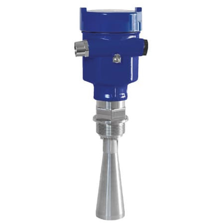 Omega LR15-0010-30 : Pulse Radar Level Transmitter, Flowline, Liquid, 1-1/2 " NPT Male, ± 3 mm Accuracy, 150 psi, 150 ¡C, 98.4' (30 m), 16 Vdc to 26 Vdc, 4 mA to 20 mA, LCD Display, Echo Pulse LR15 Series, Each