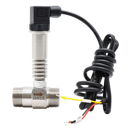 Omega FTB-915-P : Turbine Flow Meter, Economical Ball-Bearing, Liquid, 1.76 GPM to 35 GPM, 1 ", NPT Male, ± 0.5 %, Amplified Square Wave, 304, 316, CD4MCU SS, Tungsten Carbide, FTB-900 Series, Each