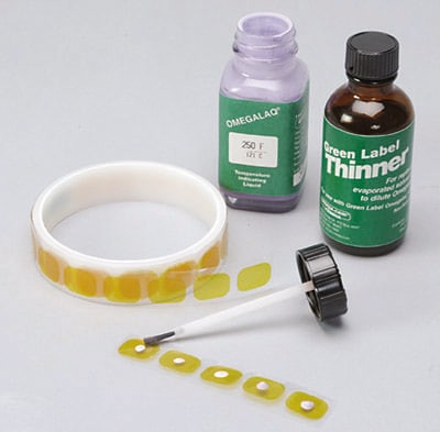 Omega LAQ-0750G : OMEGALAQª Liquid Temperature Lacquer, 750 ¡F (399 ¡C), 2 oz, LAQ Series, Each