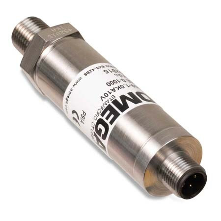 Omega PX459-1.0KA10V : High Accuracy Pressure Transducer, Absolute, 0 psi to 1000 psi, ¬± 0.08 %, 1/4 " NPT Male, Voltage, 0 Vdc to 10 Vdc, M12, -45 ¬°C to 115 ¬°C (-49 ¬°F to 240 ¬°F), PX409 Series, Each