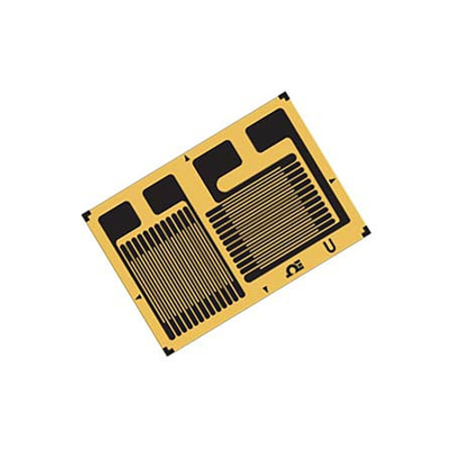 Omega SGK-B3A-K350U-PC23-E : OMEGADYNE¨ Karma Precision Strain Gauge, T-Rosette, Solder Pads, 350 ½, AL Number, 3.2 mm x 4 mm Grid (LxW), 15000 _m, -75 ¡C to 200 ¡C, Separate Solder Pad, K-Series, Pack of 5