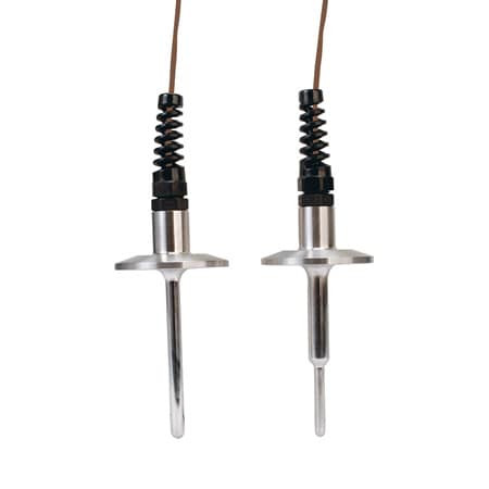 Omega PRS-3-100-A-S-0300-D1-CB-120 : Standard Duty RTD Sensor with Integral Cable, Sanitary, -50 ¡C to 200 ¡C, Class A Accuracy, 1.5 " Tri-Clamp, 100 ½, 316 SS, 0.25 ", 3 ", PFA, 120 ", Stripped Leads, PRS-S-CB-120 Series, Each