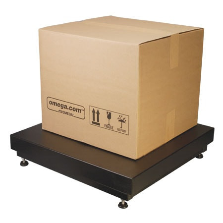 Omega LSC6400-2424-100SS : Platform Scale, Large, SS, 100 lb, 0.01 lb, ± 0.02 % Accuracy, 2 mV/V Electrical O/P, 24 " x 24 " (LxW), LSC6400 Series, Each
