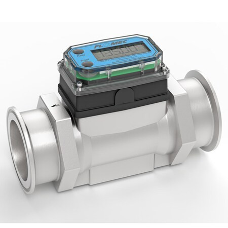 Omega G2S20TH9GMX : Turbine Flow Meters: Sensor with Display, 2" HI TEMP TURBINE,TOTAL,RATE 200GPM