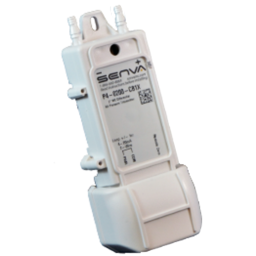 Senva P4-0010-CU1XX : P4 Value Series Dry Pressure Transmitter, 0 to 0.10 in WC Unidirectional, 4-20 mA (2-wire) Output, 1.00% Accuracy, BAA Compliant, Made in USA