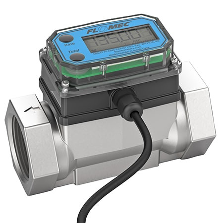 Omega G2S15N42GMX : Turbine Flow Meters: Sensor with Display, 1.5" TURBINE,TOTAL,RATE 100GPM,4-20MA