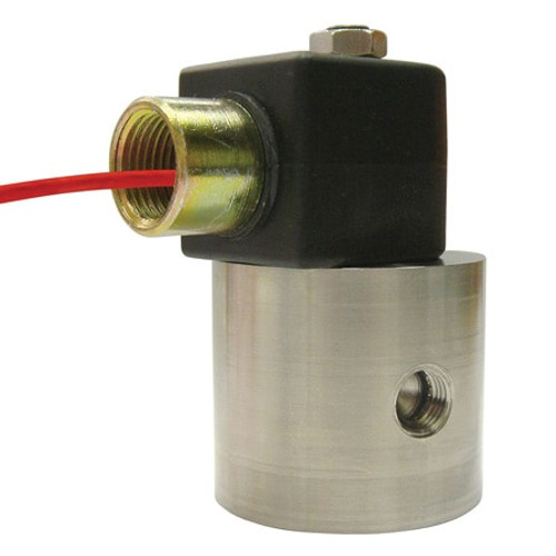 Omega SVH-112-NO : Solenoid Valve, High Pressure, 2-Way, N.O, Direct Acting, 1/4 ", 0.02 Cv, 120 Vac, 316 SS Body, 300 SS, 430 SS, FEP, 4000 psi, 204 ¡C (400 ¡F), Liquid, Gas, SVH-112 Series, Each