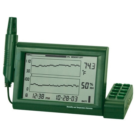 Omega RH520-240-NIST : Paperless Recorder, 2-Inputs, Temperature/Humidity Measurement, Battery, 6 s, Serial, 152 mm Display, 240 Vac Adaptor & UK Plug with NIST Certificate, RH520 Series, Each