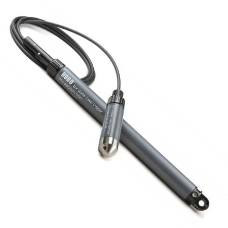 Omega MX2001-04 : Water Level Data Logger, Low Energy, 2-CH, Internal I/P, Battery, Bluetooth Low Energy, Submersible, Stainless Steel, 4 m (13 ') Range, MX2001 Series, Each