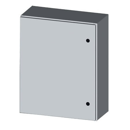 Omega SCE-24EL3008LP : Electrical Enclosure, Carbon Steel, 24 " (H) x 30 " (W) x 8 " (D), Gray, Type 4 Enviroline, Single Door Latch, Standard, SCE-4EL Series, Each
