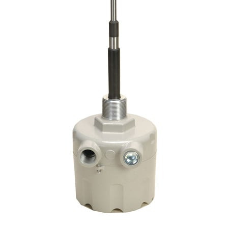 Omega LV805 : RF Capacitance Point Level Sensor, Any, 5 A SPDT, 1-1/4 ", 3/4 " NPT Male, 115 Vac, 150 psi, 232 ¡C, 316 SS, PPS, 16 " L Probe, LV800 Series, Each