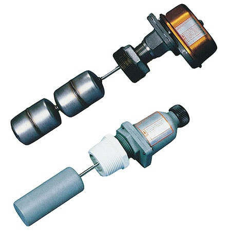 Omega LV-1101A : Level Switch, Non-Magnetic, Liquid, 15 A SPDT, 2 " NPT Male, 300 psi, 82 ¡C, Brass, 316 SS, 304 SS, Phosphor Bronze, EPDM, Cork-chloroprene, Noryl, LV-1100 Series, Each